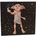 Crystal Art pohlednice - Dobby, 18x18cm - EPEE