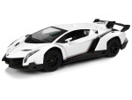 Mamido Sportovní auto na dálkové ovládání RC Lamborghini Veneno 1:24 bílé