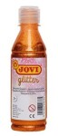 Temperová barva JOVI glittrová 250ml - oranžová