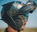 Výklopná helma Nexx X.Lifetour Plain black MT - L / černá