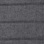 Jídelní set 1+4, stůl 130x70, deska slinutý kámen v imitaci bílého matného mramoru, židle šedá látka, černý lak