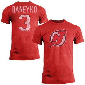 Old Time Hockey Pánské Tričko #3 Ken Daneyko New Jersey Devils Legenda NHL Velikost: S