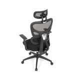 Kancelářská židle, houpací mechanismus, černá, KA-K2080 BK