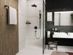 HANSGROHE - Activera S Hlavová sprcha, průměr 24 cm, EcoSmart, matná černá 28056670