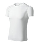 Pixel tričko unisex bílá 3XL