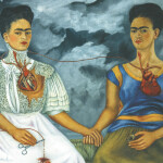 Nástěnný kalendář poznámkový 2027 Notique Frida Kahlo, 30 x 30 cm