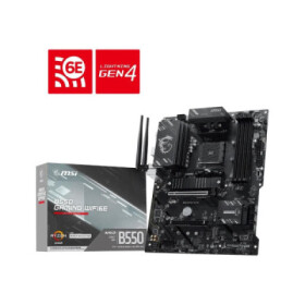 MSI MB Sc AM4 B550 GAMING WIFI6E, AMD B550, 4xDDR4, WiFi, 1xDP, 1xHDMI, ATX EDF_2648827