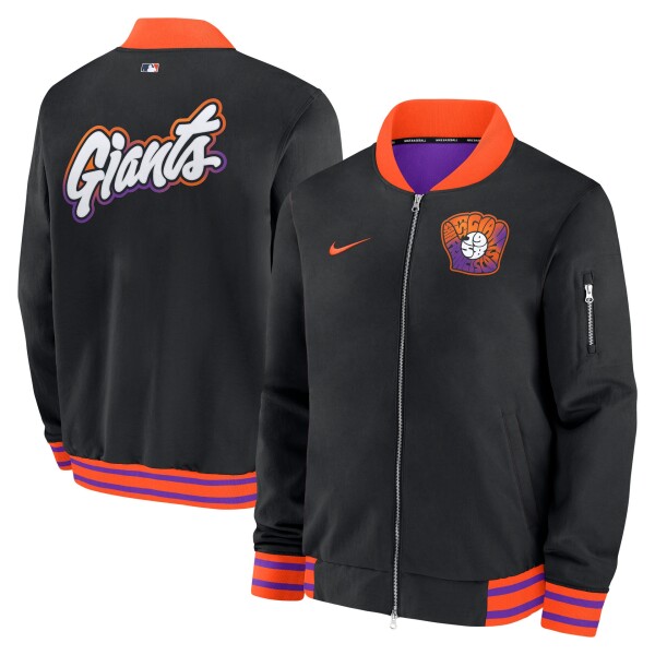 Nike Pánská bunda San Francisco Giants MLB City Connect 2026 Authentic Dugout Bomber Velikost: 3XL