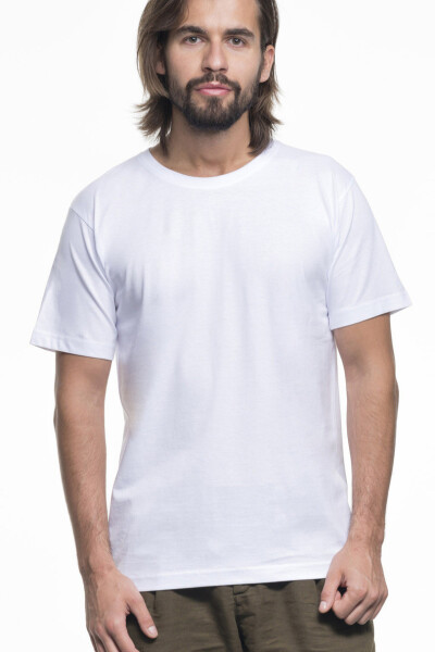 Pánské těžké tričko 21172-20-4XL bílá 4XL
