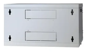 EFB 691606VGR.50 šedá / Nástěnný rozvaděč / 19" / 6U / 600×500 mm / výklopný rám / dvoudílný / nosnost 40 kg (691606VGR.50)