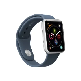 SBS řemínek pro Apple Watch 40 mm velikost (M - L) modrá (TEBANDWATCH40MB)