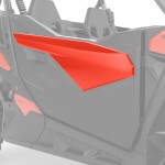 Sada plastů pro poloviční dveře Can-Am Trail 800/1000-červená barva