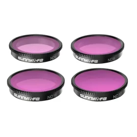 Sunnylife Sada ND filtrů pro Insta360 GO 3/2 / Filtr / ND4, ND8, ND16, ND32 / Hliník, optické sklo (IST-FI9315)