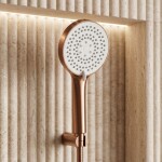 REA - Sprchová hlavice JS-019 BRUSH COPPER REA-03902