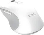Trust Ferro Hyperwheel bílá / Myš / Bezdrátová USB + Bluetooth / 3200 DPI / 9 tlačítek (25674)