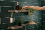 HANSGROHE - WallStoris Planet Edition Polička, délka 25 cm, béžová 28912210