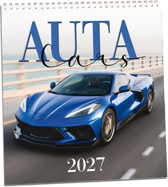 Nástěnný kalendář 2027 Aria Auta
