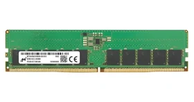 Micron 16GB (1x16GB) 5600 MHz / DDR5 / 1Rx8 / UDIMM / CL46 / ECC (MTC10C1084S1EC56BD1R)