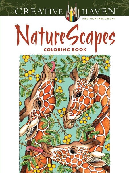 Creative Haven Nature Scapes, antistresové omalovánky, Patricia J. Wynne