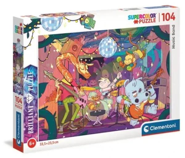 Clementoni Brilliant PUZZLE Hudební skupina