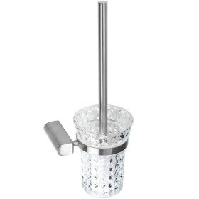 Tutumi - WC štětka kartáčovaný nikl 322229 REA-77061