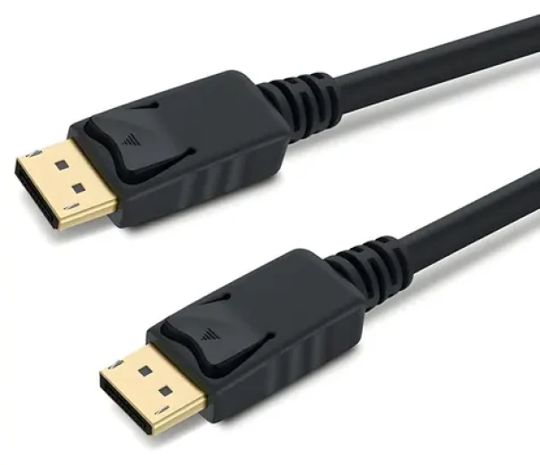 PremiumCord DisplayPort 1.3 kabel M/M 0,5m černá / Video kabel / 8K 30Hz / 32,4 Gb/s / zlacené konektory (kport5-005)
