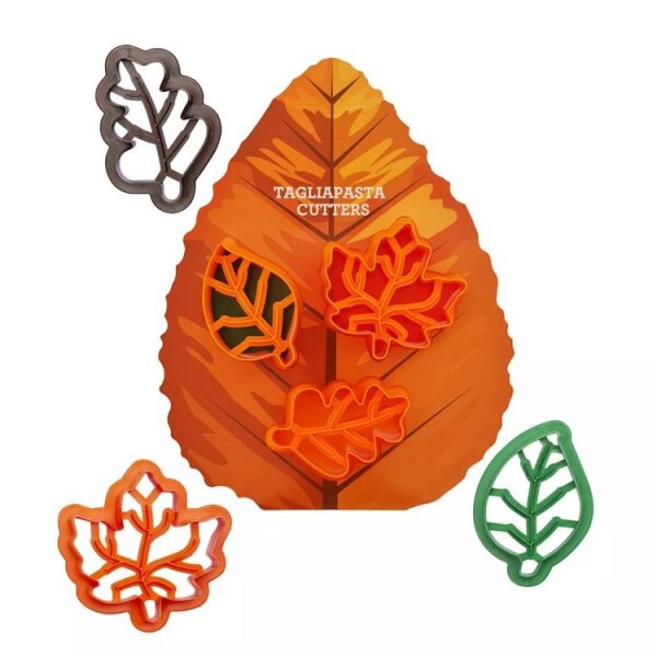 Dortisimo Sada vykrajovátek Podzimní listy (3 ks)