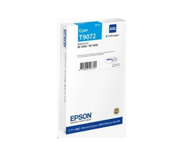 EPSON Ink bar WorkForce-WF-6xxx Ink Cartridge Cyan XXL 69 ml (7.000 str.) EDF_1188067