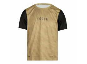 Force MTB Rules pánský dres krátký rukáv béžová vel. 5XL
