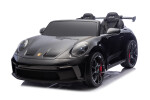 Mamido Elektrické autíčko Porsche 911 GT3 XXL | 24V14Ah | 4x200W | Pro 2 děti | Lakované černé