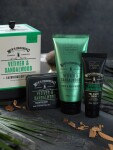 SCOTTISH FINE SOAPS Pánský mycí gel Vetiver a santalové dřevo 200 ml, zelená barva, plast
