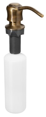 SAPHO - Zápustný dávkovač mýdla, retro, bronz SP004
