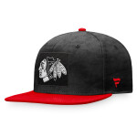 Fanatics Pánská kšiltovka Chicago Blackhawks NHL Authentic Pro Game & Train Snapback Black-Athletic Red