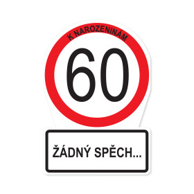 Přání - Dopravní značka 60 let - Albi