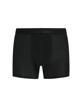 Pánské merino boxerky ICEBREAKER Mens 125 ZoneKnit Boxers, Black velikost: S