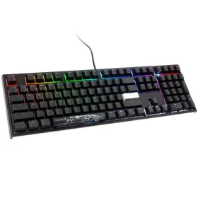 Ducky One 3 Aura TKL Gateron Baby Kangaroo černá / herní klávesnice / podsvícená / mechanická / drátová USB-C / DE (DKON2187ST-KDEPDABAAAG1)