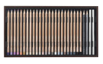 Caran d'Ache, 6901.476, Luminance, umělecké pastelky nejvyšší kvality v dřevěné kazetě, 84 ks