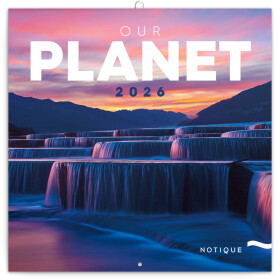 Kalendář 2026 poznámkový: Naše Planeta 30 x 30 cm