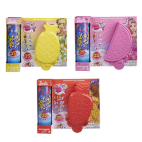 Barbie Color Reveal panenka - Pěna plná zábavy - Jahoda