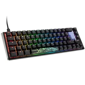 Ducky One 3 Classic Cherry MX-Silent-Red černá / herní klávesnice / podsvícená / mechanická / drátová USB-C / DE (DKON2167ST-SDEPDCLAWSC1)