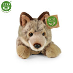 Plyšový vlk ležící 23 cm, ECO-FRIENDLY