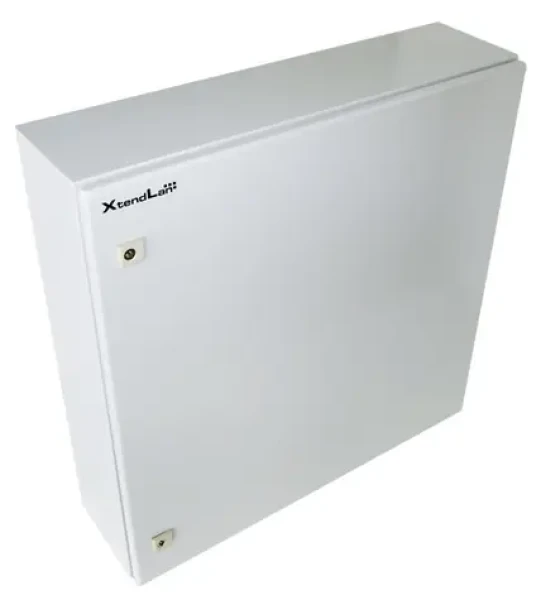 XtendLan venkovní rozvaděč 17U šedý / Nástěnný rozvaděč / 19" / hloubka 210 mm / IP55 (WEH-17U-762180)