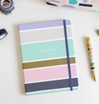 Poznámkový blok Filofax Notebook Good Vibes A5 - stripes