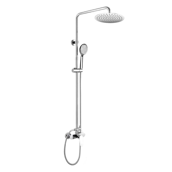 Mereo Viana sprchová baterie s talířovou kulatou slim sprchou ø 250 mm, nerez CBE60104SC2