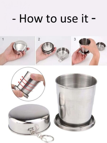 Ptakoviny.cz Pohár skládací 150ml