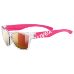 Uvex Sportstyle 508 brýle dětské Clear Pink/Mir. Red