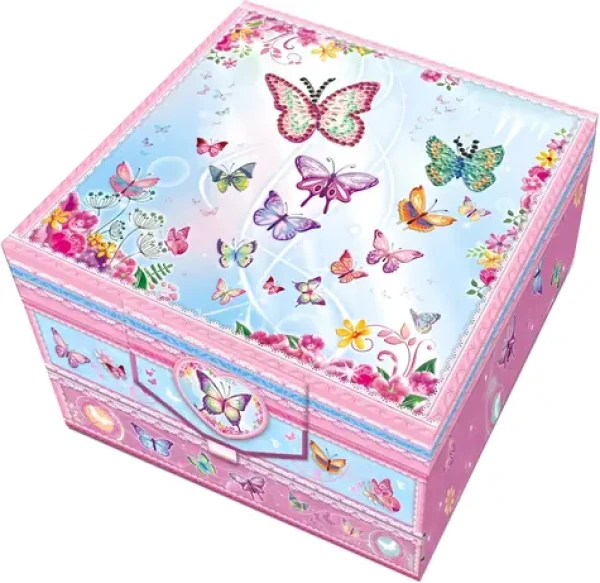 ALLTOYS Tajná dopisní sada Motýl / Dopisní sada / pro děti / vč. ozdobného pera (178BG)