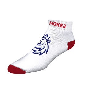 STŘÍDA SPORT Pánské Ponožky Český Hokej Logo Lev Kotníkové Velikost: