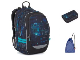 Školní batoh Digitální svět Topgal CODA 26021 SET MEDIUM