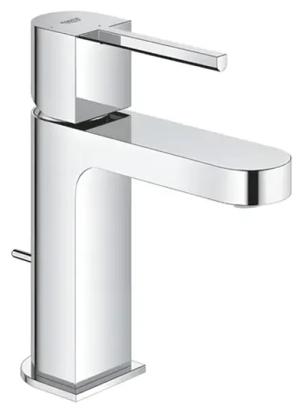 GROHE Umyvadlová baterie S chrom / S výpustí / Kartuše SilkMove ES / Povrch StarLight (23870003)